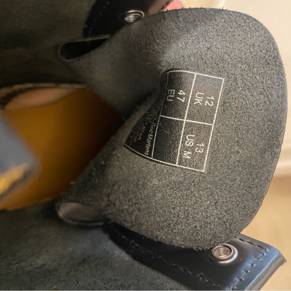 1460 WOMEN'S SMOOTH LEATHER LACE UP BOOTS LIGHTLY WORN - Picture 3 of 6